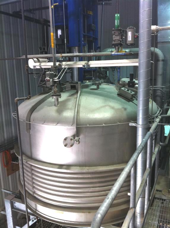 ***SOLD*** Used Rosenmund 6 Square Meter Nutsche Filter Dryer, Agitated. 316L Stainless Steel. Internal rated 90 PSI @ 300 Deg.F. Jacket rated 200 PSI @ 300 Deg.F.  NB # 17746.  Unit includes Nederman Dust Collection system. 6m2 filter area and 6m3 capacity. 110